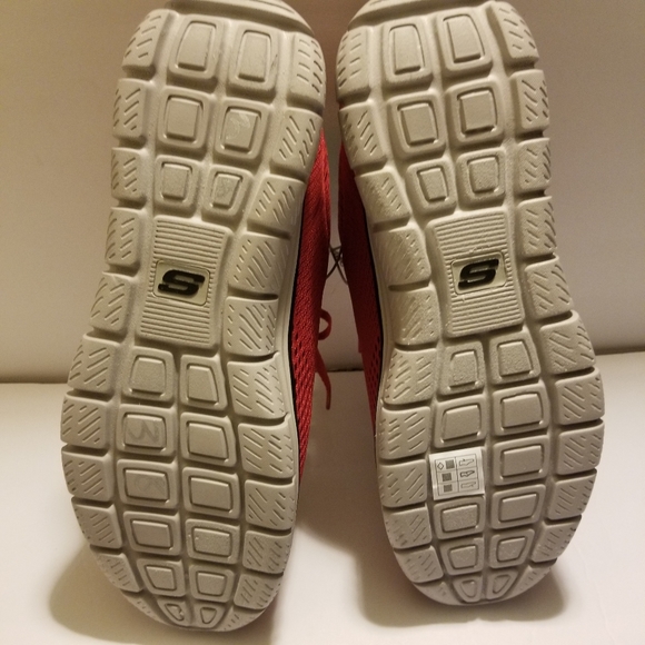NEW Red Sketchers Sport Sneakers - Picture 6 of 6